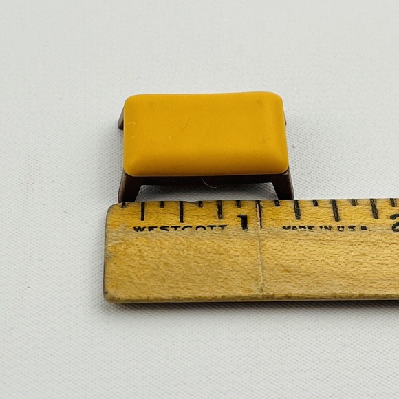 Playmobil Yellow Footrest 5310 Grandpa's Den Replacement Piece Victorian Mansion - Picture 4 of 4